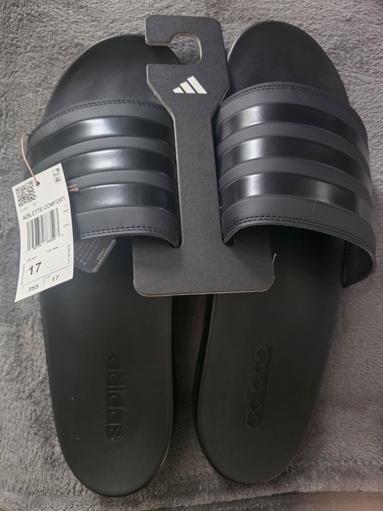 adidas Other - adidas Adilette Comfort Slides in Black
